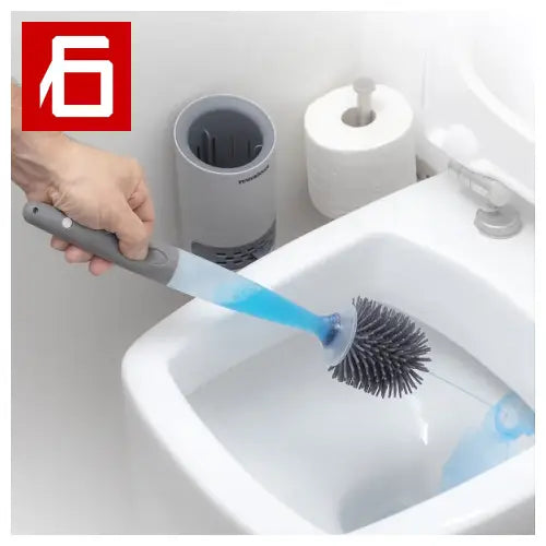 Scopino WC Silicone - Scopettino Bagno Con Testina Flessibile Scopino WC Silicone - Scopettino Bagno Con Testina Flessibile