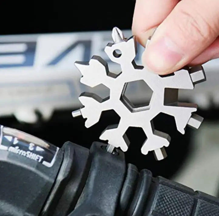 Frost Flake Stainless Steel Snowflake Multi-Tool.