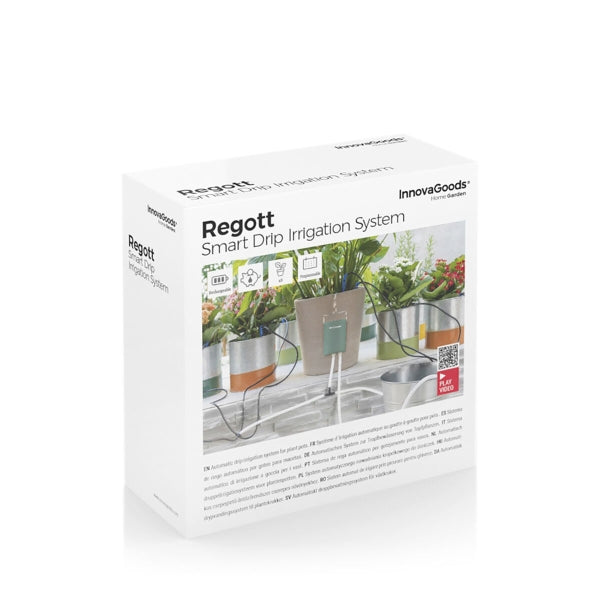 Sistema de Riego Automático por Goteo Regott para plantas de Innovagoods.