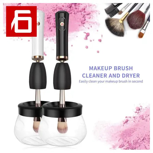 Makeup Brush Cleanerer With Brush Holder