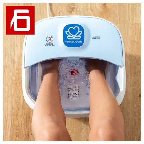 Massaggiatore Idromassaggiatore Plantare Pieghevole Footopy con rulli massaggianti per piedi.