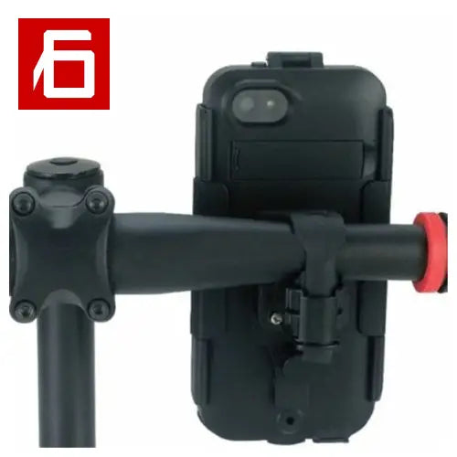 Portacellulare per bicicletta MUVIT 4’’ nero, supporto telefono sul manubrio